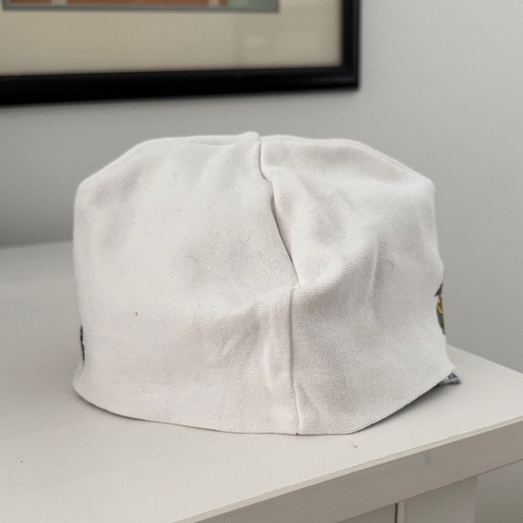 White Summer Beanie with Moomin Characters - Picture 3 of 8